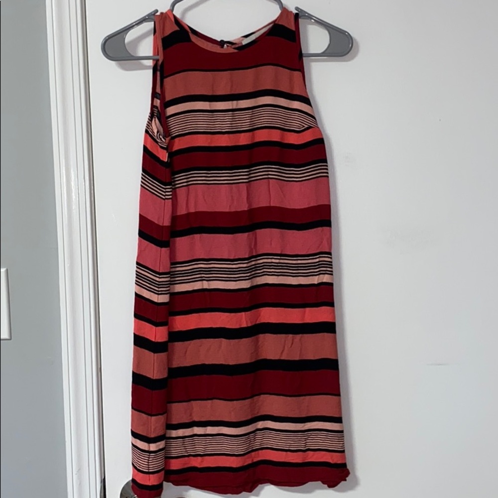Loft Striped Shift Dress